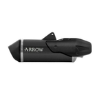 Terminale Arrow Sonora 72001SKN in titanio Dark con fondello in carbonio