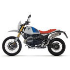 Collettori Arrow 72210PD in acciaio inox montati sulla BMW R 12 G/S, fiancata sinistra