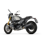 BMW R 12 nineT con collettori Arrow 72210PD, tre quarti anteriore destro