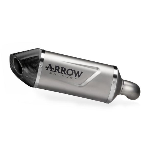 Terminale Arrow 72646PK Indy Race EVO in titanio con fondello in carbonio, vista d'insieme