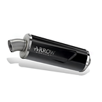 Terminale Arrow 72653AON Indy Race EVO Dark con fondello in acciaio inox
