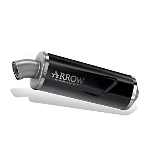 Terminale Arrow 72653AON Indy Race EVO Dark con fondello in acciaio inox