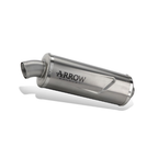Terminale Arrow 72653PO Indy Race EVO in titanio con fondello in acciaio inox