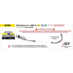Schema di montaggio Arrow per KTM 390 Enduro R e SMC-R 2025-2026