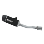 Terminale Arrow 72680AKN Indy Race EVO alluminio Dark con raccordo inox