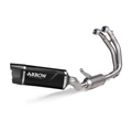 Kit completo Arrow 77008AKN: terminale Indy Race EVO in alluminio Dark, collettori in acciaio