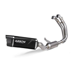 Kit completo Arrow 77008AKN: terminale Indy Race EVO in alluminio Dark, collettori in acciaio