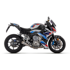 BMW M 1000 R 2023 con impianto Arrow, foto di gamma del costruttore