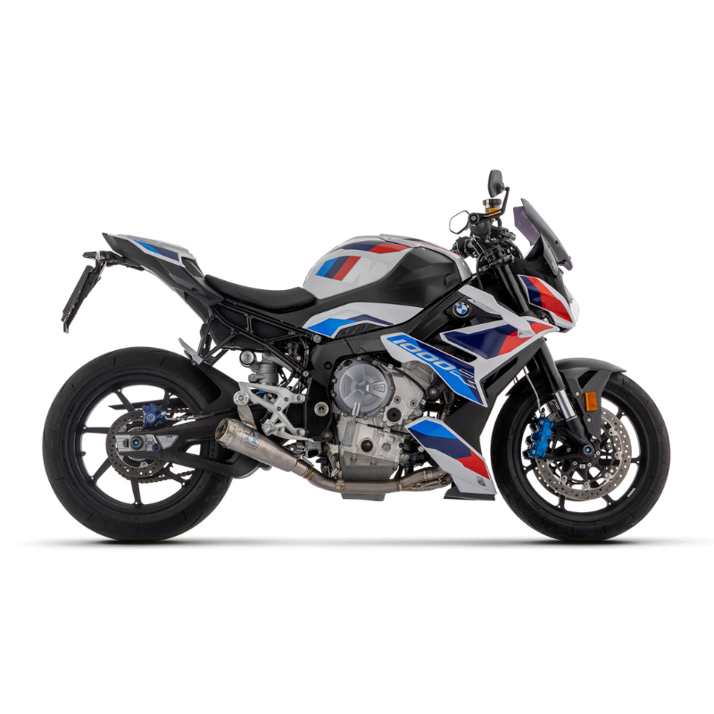 BMW M 1000 R 2023 con impianto Arrow, foto di gamma del costruttore