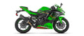 Terminale Indy Race EVO alluminio Dark con fondello carby per Kawasaki ZX-4R 2024/2026 - Arrow (71963AKN)