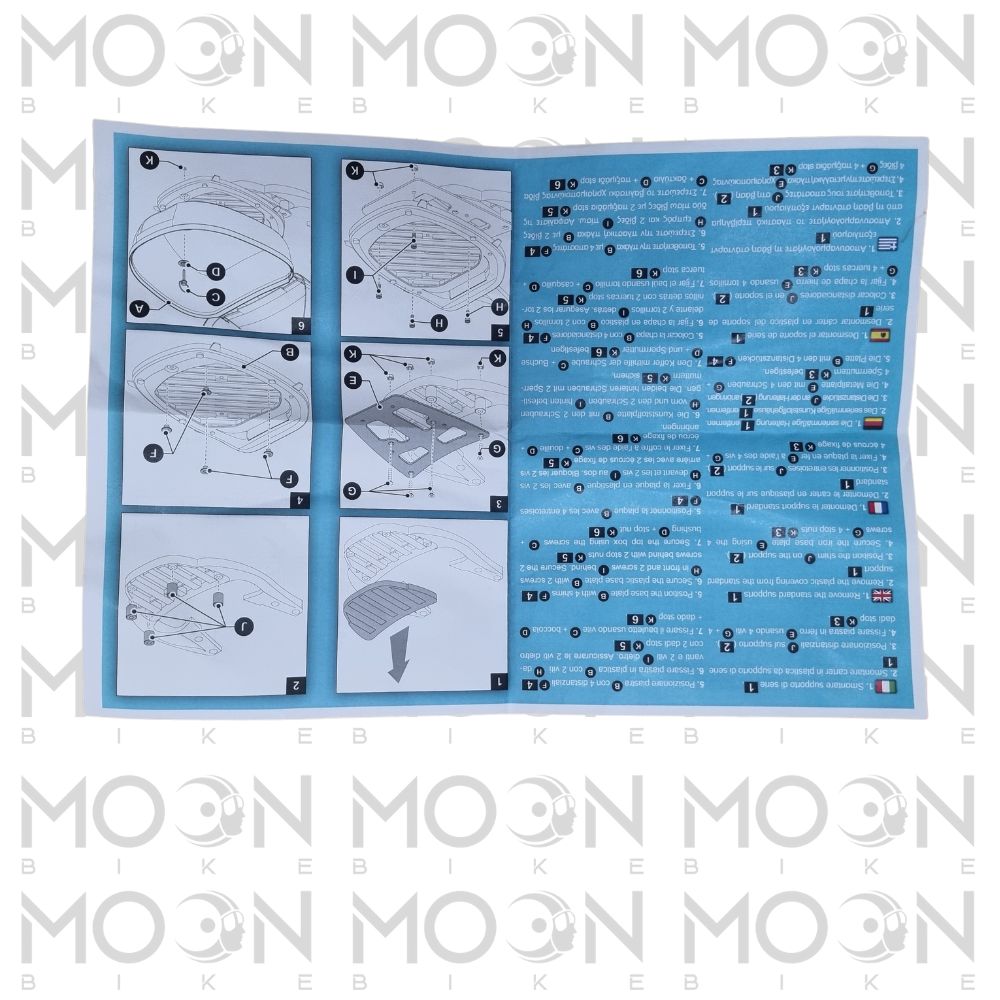 Bauletto Posteriore Rosa Originale Piaggio per Aprilia Scarabeo 125/200 | 33 Litri - Moon Bike S.r.l.BaulettoPiaggioMoon Bike S.r.l.