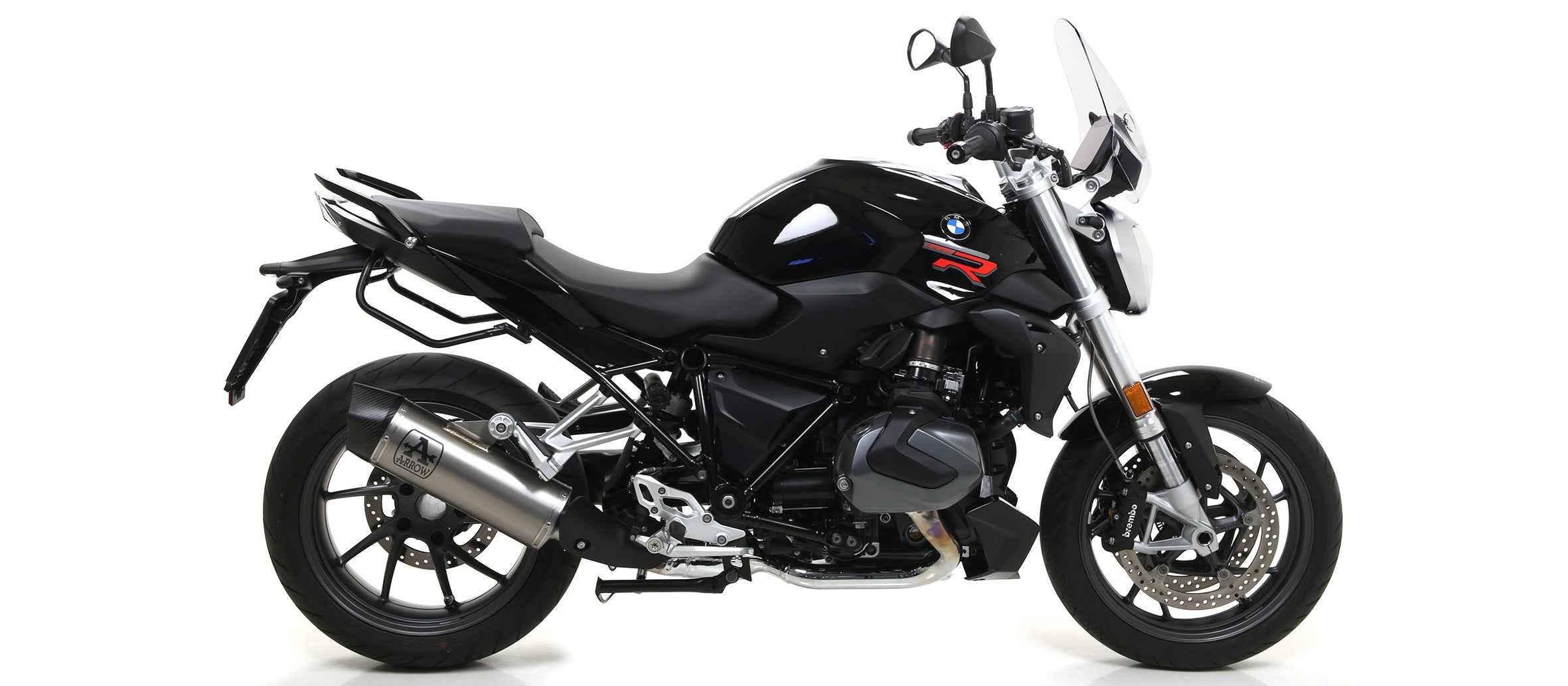 Terminale Maxi Race-Tech titanio con fondello carby per BMW R 1250 R / RS 2019/2020 - Arrow (71925PK)