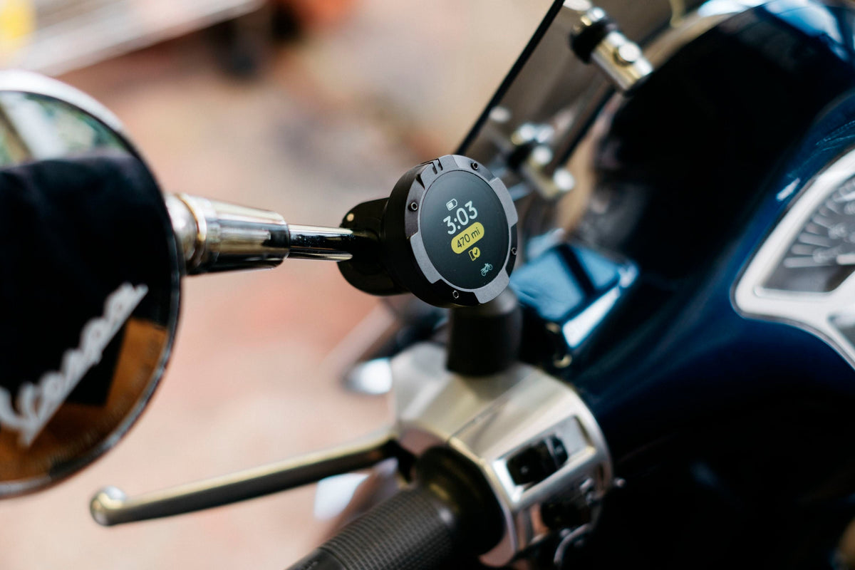 Beeline Supporto Specchietto e Traversino per Beeline Moto II BEELINEMIRRORMNT: navigatore montato sullo specchietto scooter