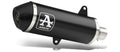 Terminale Urban alluminio Dark con fondello in carbonio per Honda FORZA 350 2021/2024 - Arrow (53538AKN)