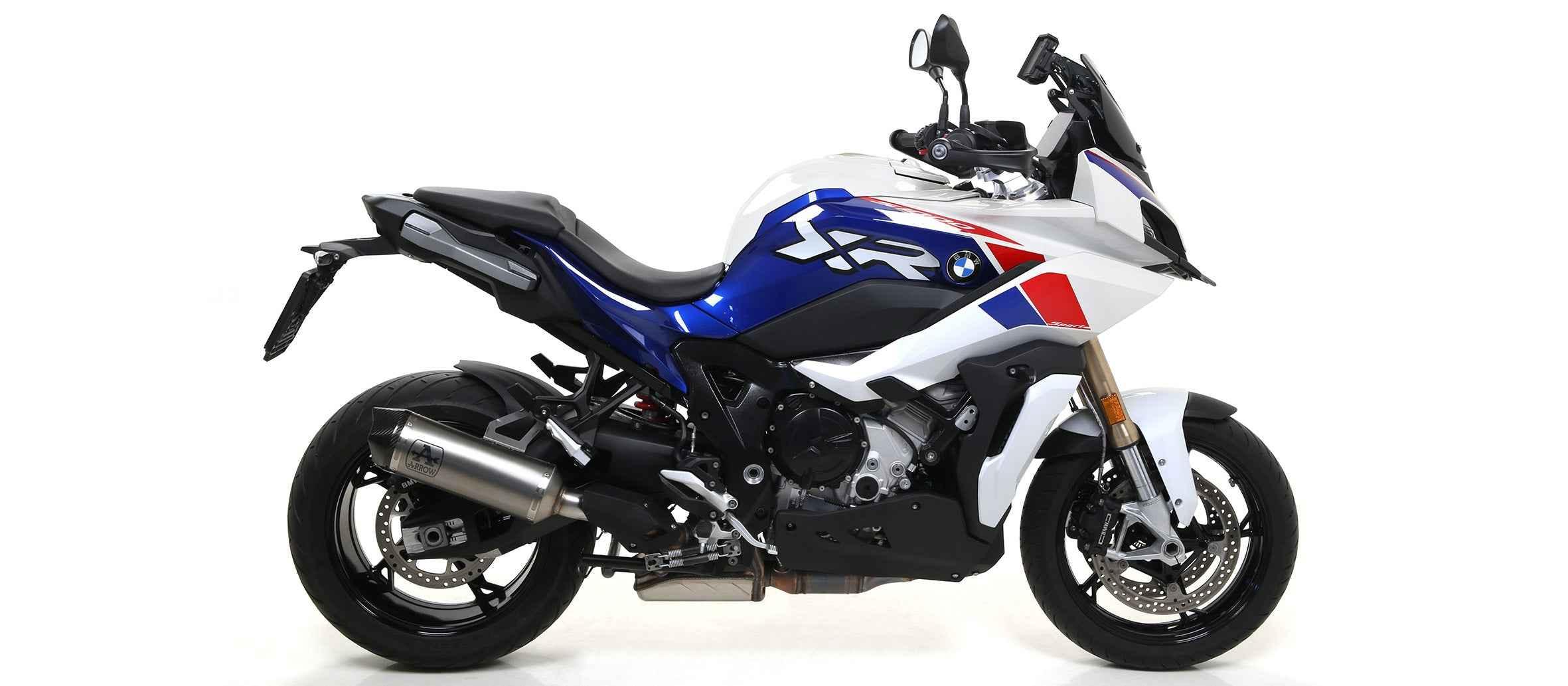 Terminale Race-Tech titanio con fondello carby per BMW S 1000 XR 2020/2023 - Arrow (71926PK)