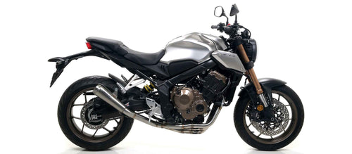 Arrow 71704KZ Kit Collettori Catalitici Omologati Acciaio Inox – Honda CB 650 R / CBR 650 R - Moon Bike - Vista 1