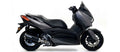 Terminale Urban alluminio Dark con fondello Dark per Yamaha XMAX 300 2017/2020 - Arrow (53523ANN)