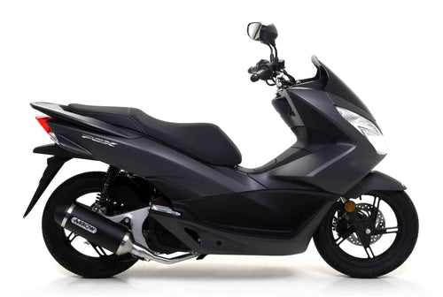 Arrow 53519ANN Terminale Urban Alluminio Dark Omologato – Honda PCX 125 / PCX 150 (2012-2017) Scarichi - Moon Bike - Vista 1
