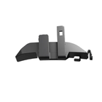 Interfono Cardo Packtalk agganciato al casco Shoei tramite adattatore Gen 3