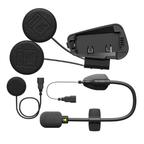 Contenuto kit Cardo secondo casco: altoparlanti JBL 40 mm, due microfoni e supporto