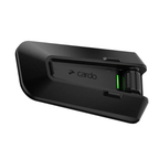 Cardo Packtalk Pro agganciato alla base Air Mount magnetica, vista laterale