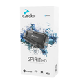 Confezione Cardo Spirit HD Single SPRT0002 con icone waterproof, 600 m e radio FM