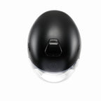 Momo Design AERO nero opaco visto dall'alto, con la presa d'aria superiore sulla calotta