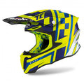 Airoh Twist 2.0 TC21 Cairoli Casco Cross Giallo HRT – Motocross Enduro ECE 22.05 - Moon Bike - Vista 1