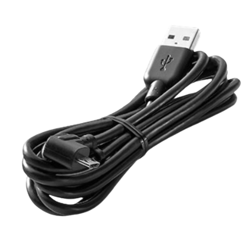 Cavo USB di ricarica nero incluso nella confezione del navigatore TomTom Rider 550 Premium Pack