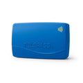 Cellularline Dispositivo Telepass NFC BTTELEPASSSMART: dispositivo Telepass blu con simbolo contactless, fondo bianco