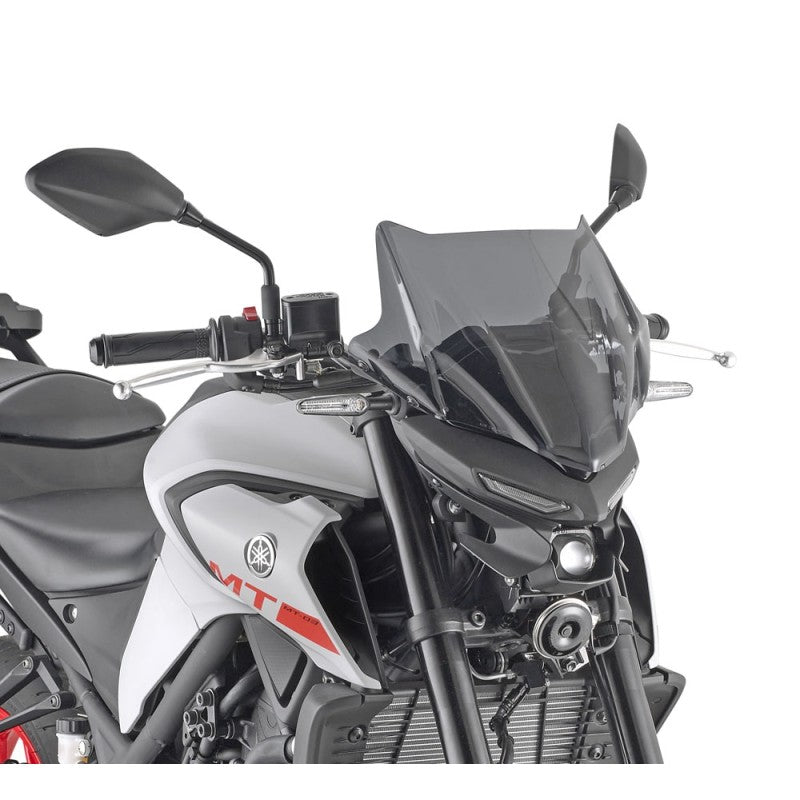 Cupolino Kappa 4128SK Fumè 28x36,5 cm – Kawasaki Z 650 (2020-2025) Parabrezza e Cupolini - Moon Bike - Vista 1