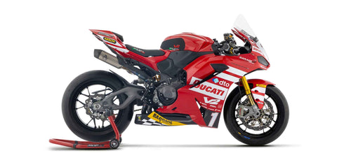 Arrow 71266CP Kit Intermedio Competition Full Titanio – Ducati Panigale V2 / V2S (2025-2026) Scarichi - Moon Bike - Vista 1