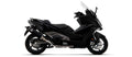 Terminale Urban alluminio Dark con fondello Dark per Kymco AK 550 2021/2026 - Arrow (73520ANN)