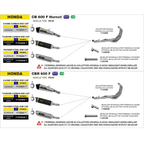 dB-Killer per terminale X-Kone per Honda CBR 600 F 2011/2013 - Arrow (11008DB)