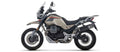 Terminale Indy Race alluminio Dark con fondello carby per Moto Guzzi V85 TT 2025/2026 - Arrow (71998AKN)