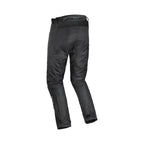 Pantaloni moto impermeabili da bambino Difi Cage Kid Aerotex neri, veduta posteriore