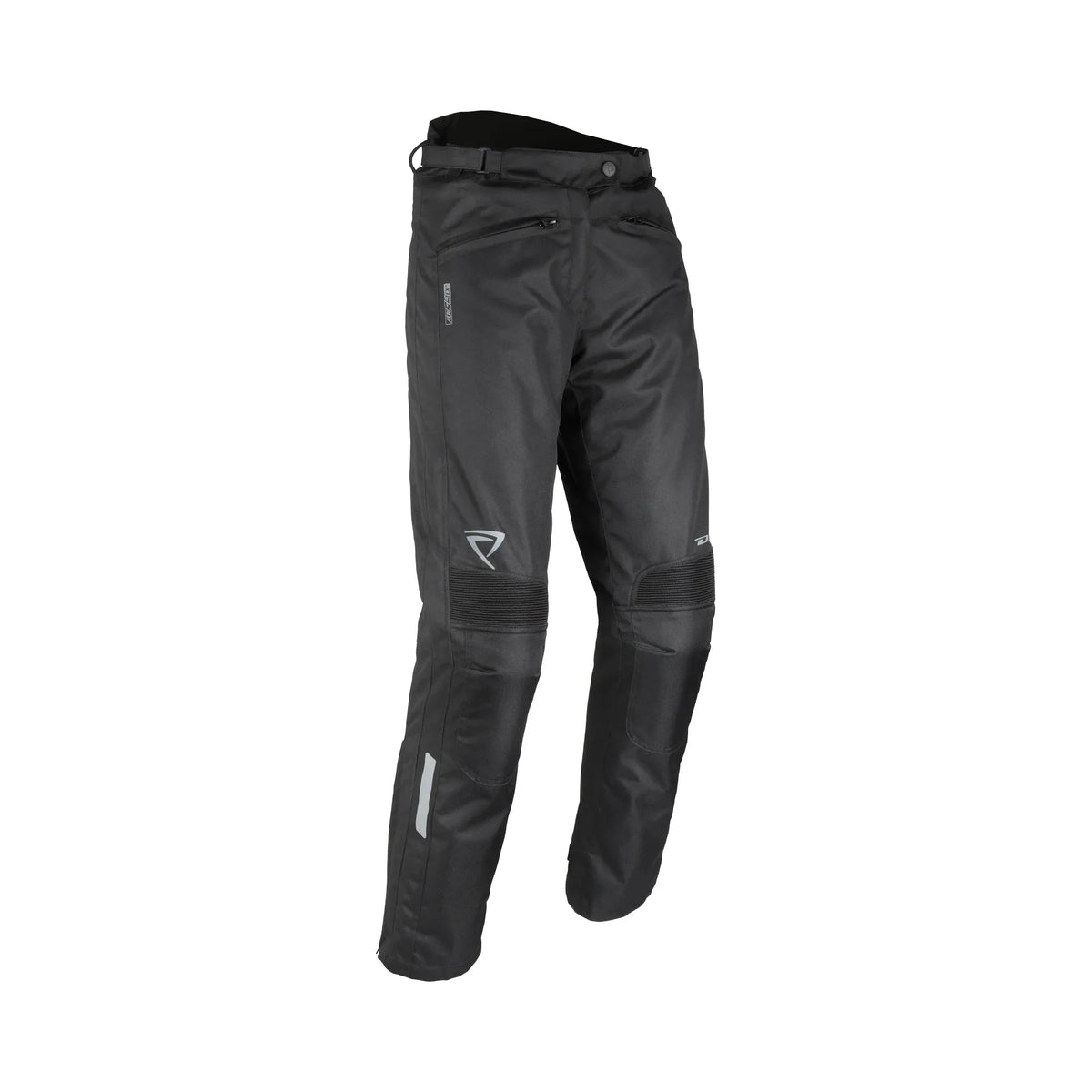 Difi Cage Lady Aerotex 102.589.00 pantaloni moto donna impermeabili neri, fronte