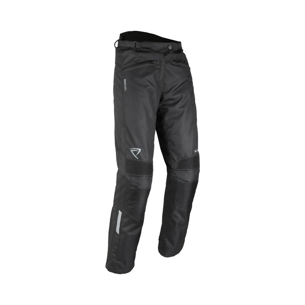 Difi Cage Lady Aerotex 102.589.00 pantaloni moto donna impermeabili neri, fronte