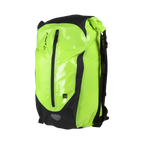 Zaino Difi DryCore giallo fluorescente con fondo nero e inserti riflettenti