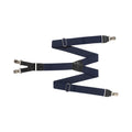 Bretelle da moto Difi Hendrik Blu, quattro ganci e lunghezza 120 cm, vista d'insieme