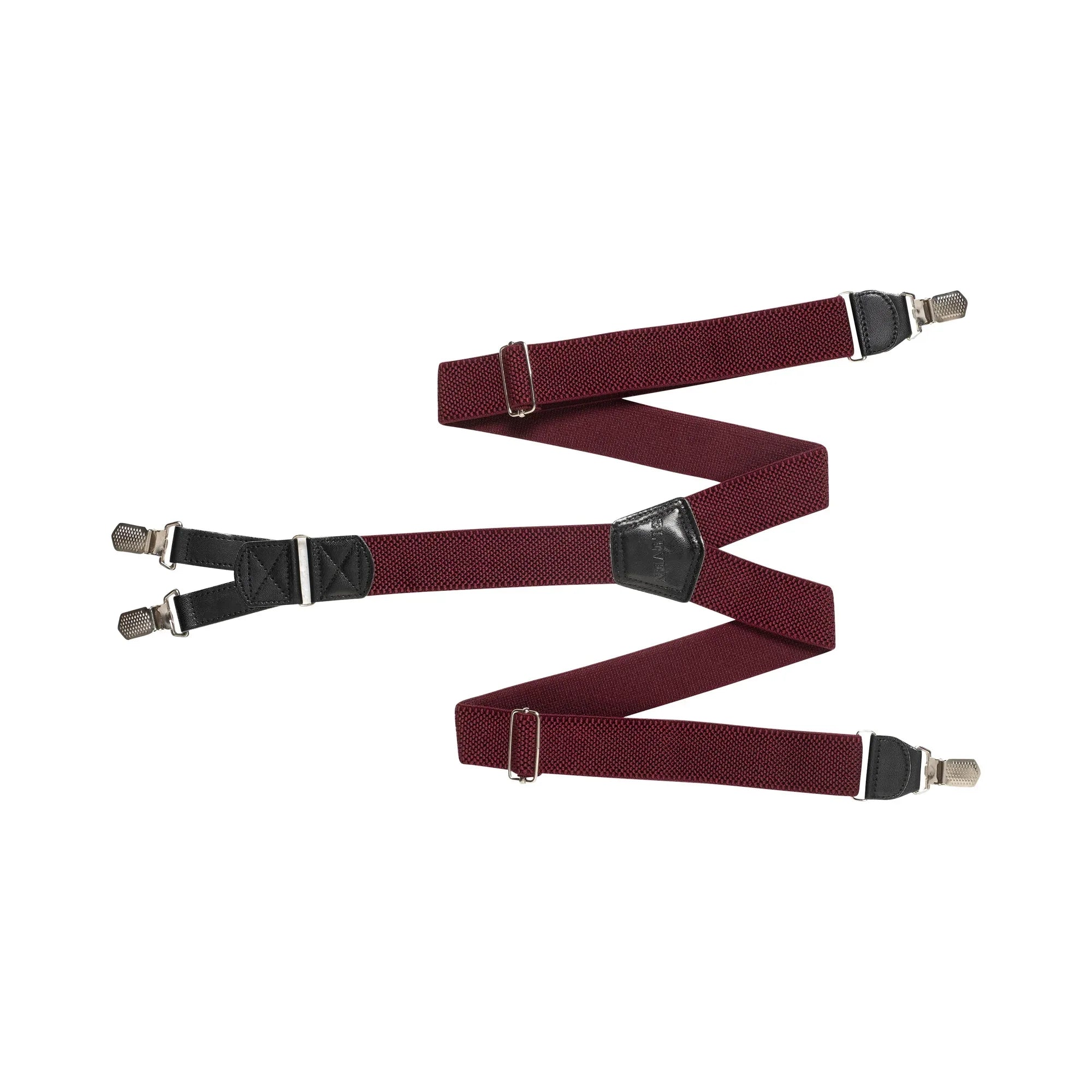 Bretelle da moto Difi Hendrik Bordeaux, quattro ganci e lunghezza 120 cm, vista d'insieme