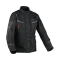 Difi Horizon Aerotex Donna 102.258.101 giacca moto impermeabile nera, vista frontale