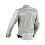 Giacca bambino Difi Ibiza Air 2 Kid grigio chiaro vista da dietro, logo DIFI sulla schiena
