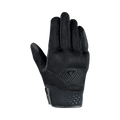 Guanto moto estivo Difi Indy Air 2 nero traforato, dorso con protezione nocche