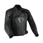 Difi Instinct Donna 101.244.101 giacca moto in pelle nera, vista frontale