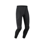 Pantalone intimo tecnico Difi nero a compressione, vista frontale