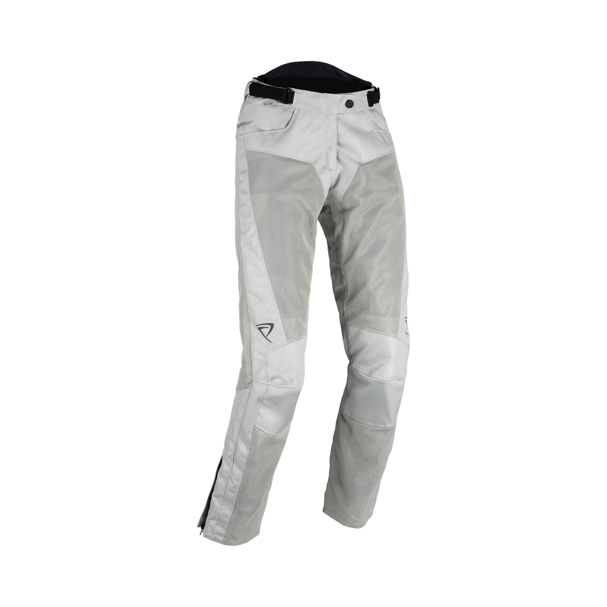 Difi Ipanema 2 Donna 102.685.808 pantaloni moto estivi grigio chiaro, fronte