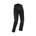 Difi Ipanema 2 Donna 102.685.101 pantaloni moto estivi in tessuto nero, vista frontale