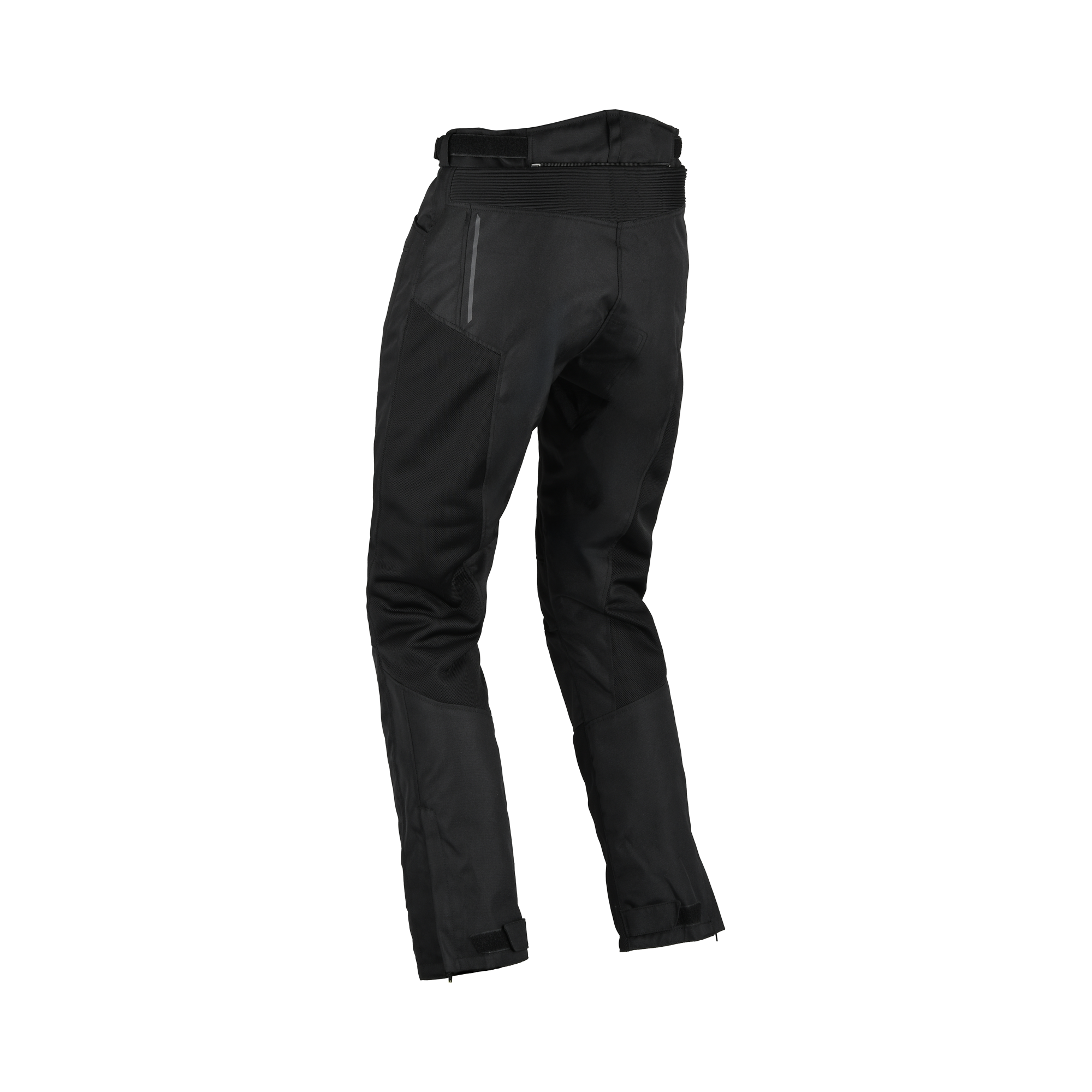 Pantaloni da moto donna Difi Ipanema 2 neri ventilati, veduta posteriore