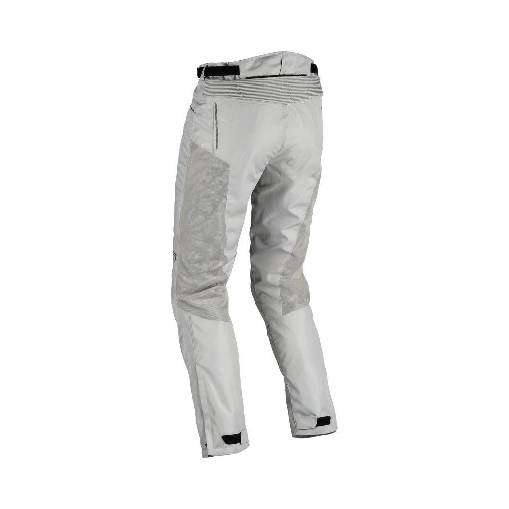 Pantaloni Difi Ipanema 2 grigio chiaro, vista posteriore in mesh